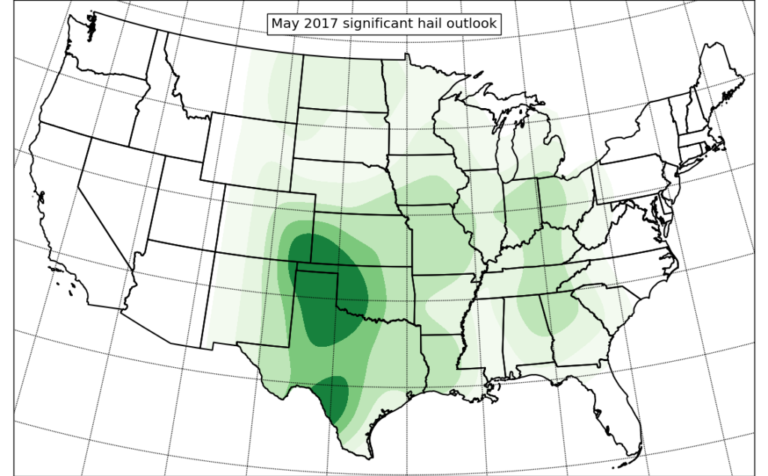 The Denver, CO hailstorm of May 2017 – Months of leadtime???